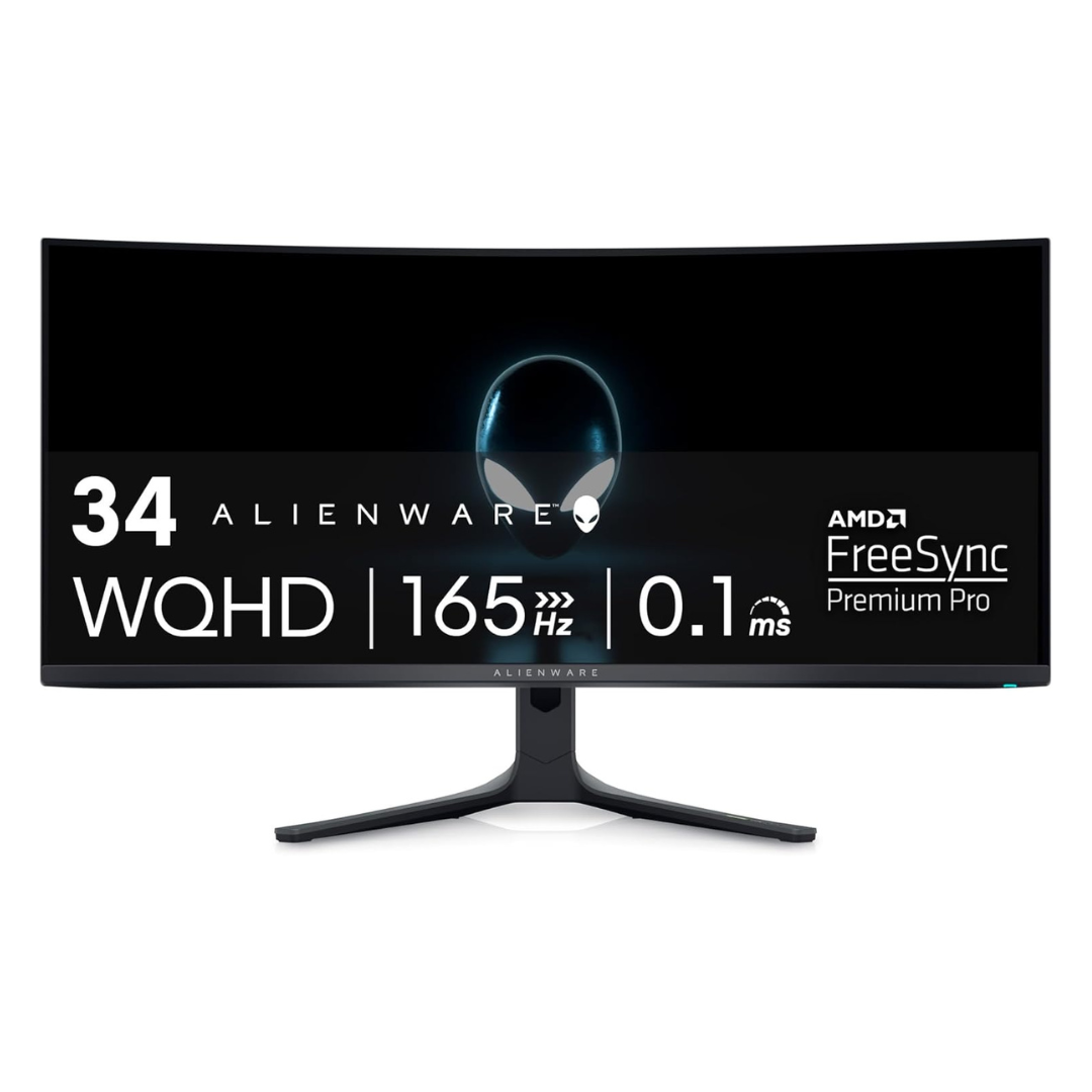Alienware AW3423DWF 34" 1440p Curved 0.1ms 165Hz QD-OLED FreeSync Premium Pro Gaming Monitor