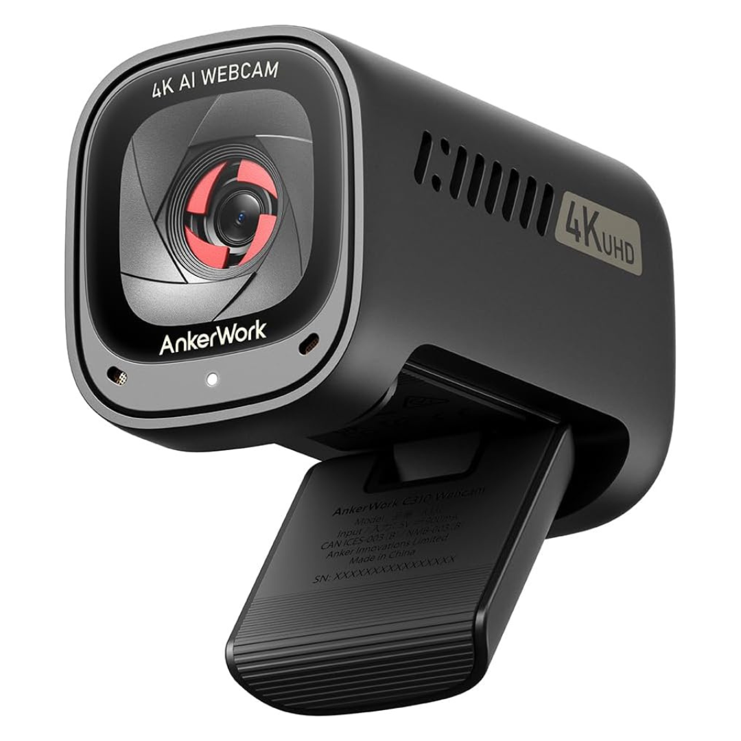 Anker AnkerWork C310 4K 12 Megapixel AI Framing Auto Focus Webcam
