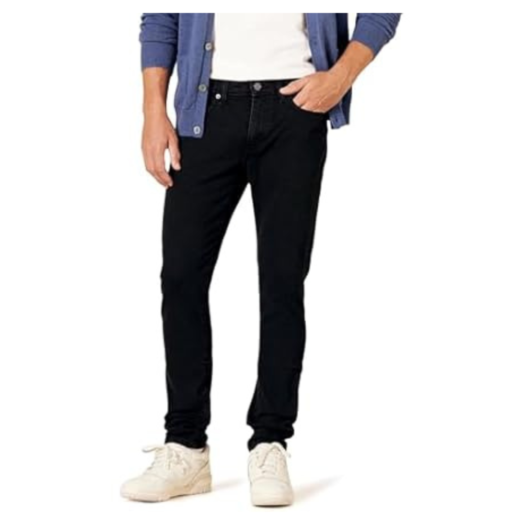 Amazon Essentials Men's Skinny-Fit Stretch Jeans (Various)