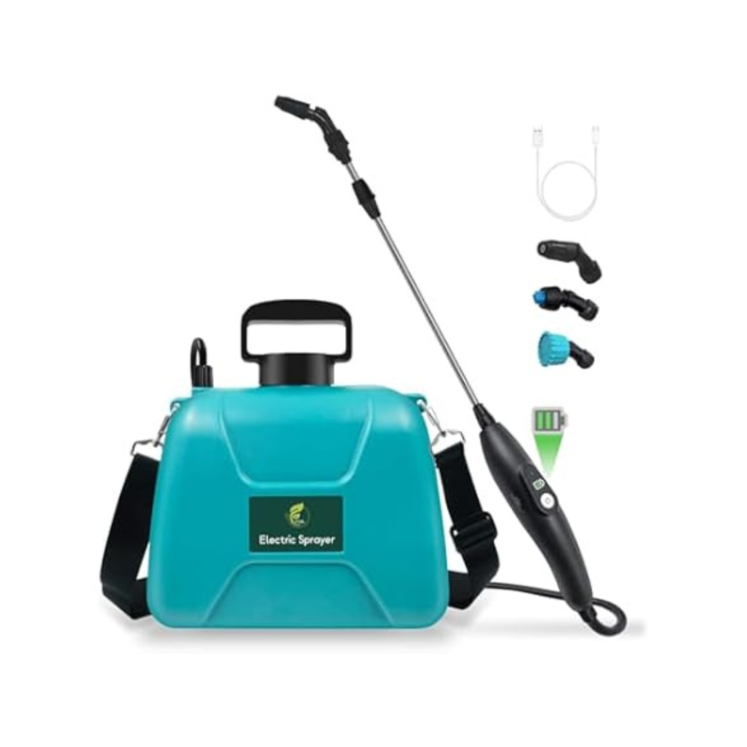 Giftsfaloy 2 Gallon Battery Powered Garden Electric Sprayer