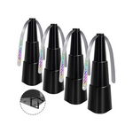 4-Pack Ktdrjn Portable Batteries Powered Outdoor Picnic Fan Table