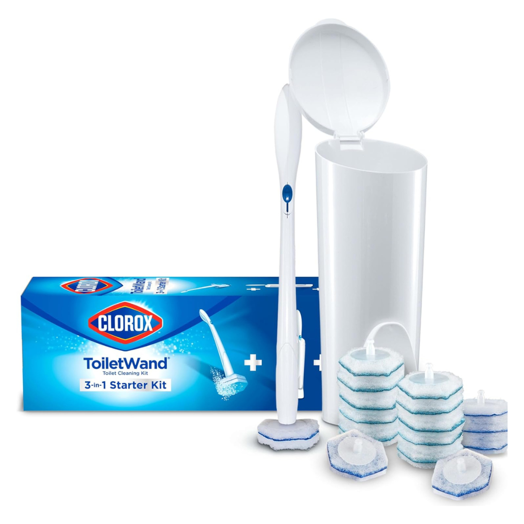 Clorox Disposable Toilet Cleaning System With 16 Refill Heads