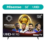 58" Hisense 58R6E3 R6 Series 4K UHD LED Roku Smart TV