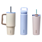3-Pack 34/24/24 oz Insulated Stainless Steel Water Bottles