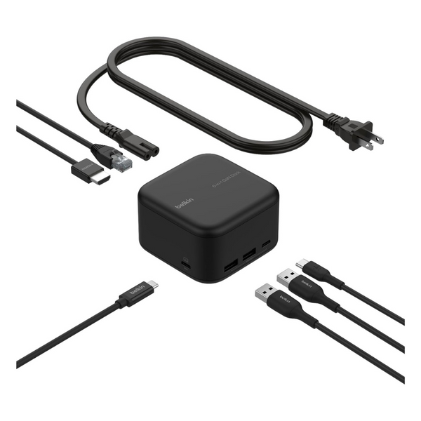 Belkin 6-in-1 130W 4K@60Hz Core GaN Multiport USB-C Docking Station