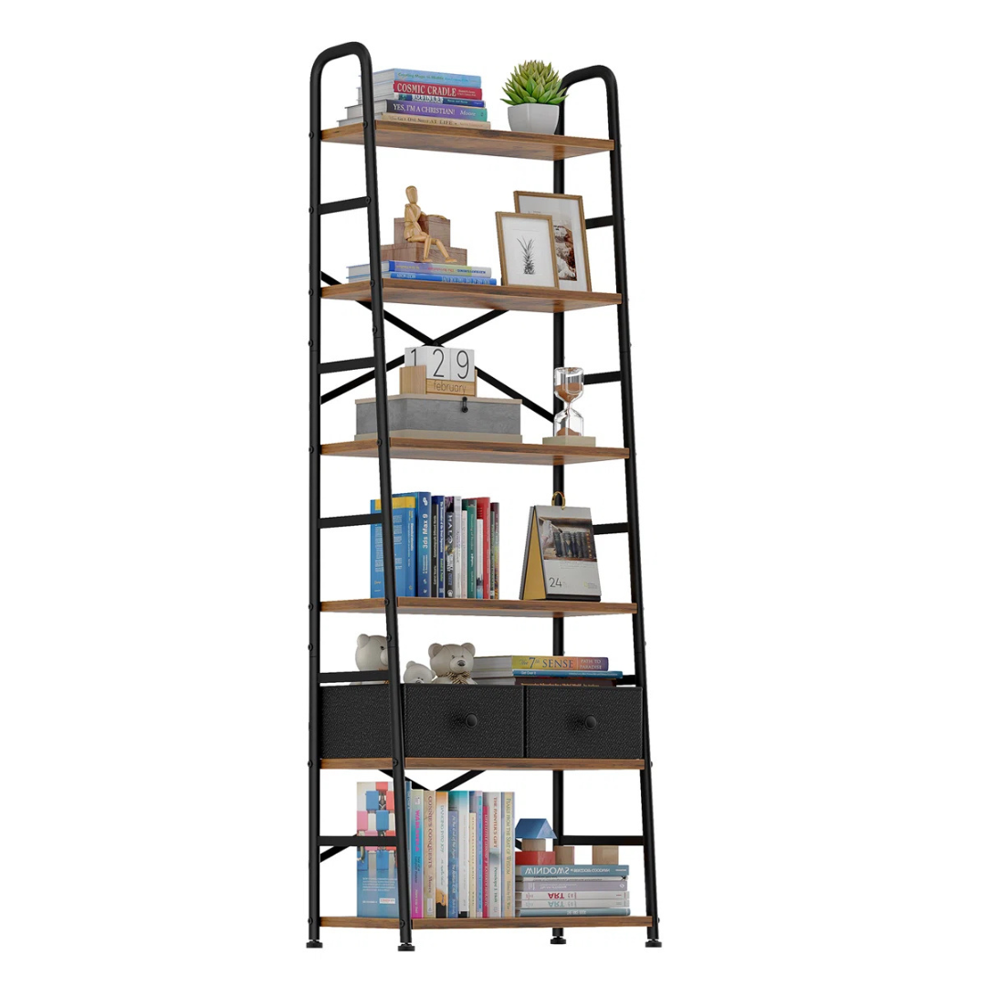 17 Stories 69.7''H Ladder Bookcase