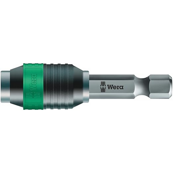 Wera 889/4/1 K Rapidaptor 2" Long Universal Bit Holder for 1/4" Hex Drives