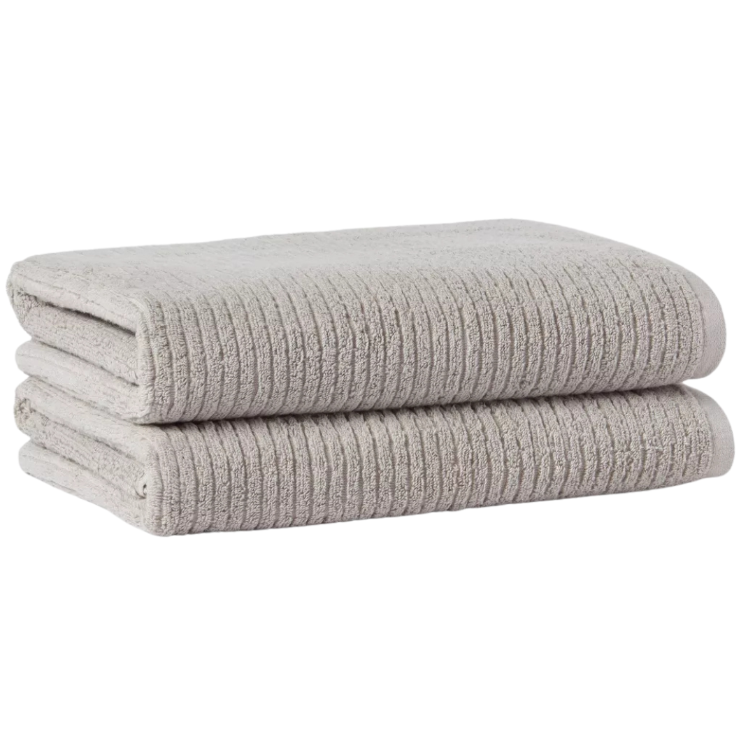 2-Piece Threshold Quick Dry Ribbed Towel Set (Various)
