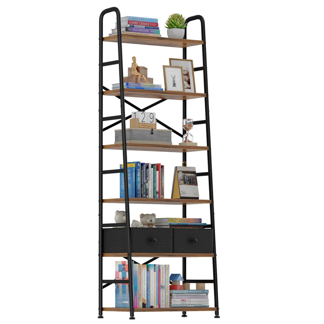 17 Stories 69.7H Ladder Bookcase