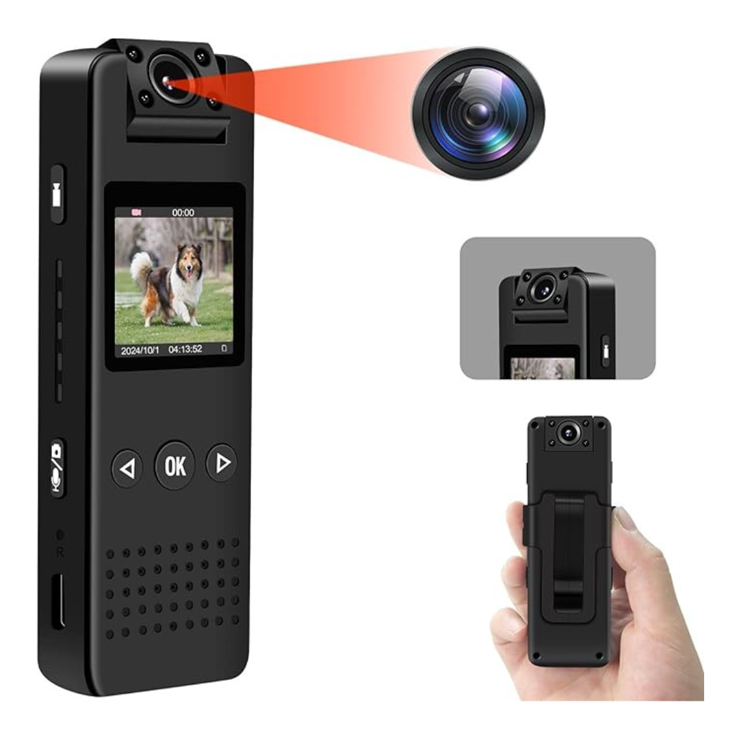 Body Camera with Audio and Video Recording