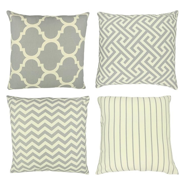 4-Pack 18" x 18" Spring Summer Easter Sofa Pillow Covers