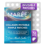 72-Pack Maree Collagen Invisible Hydrocolloid Pimple Patches