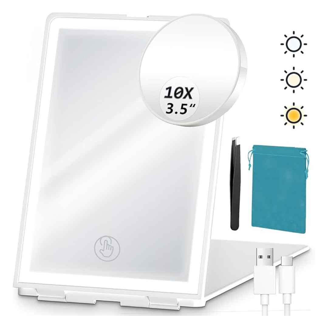 10X 72 LED Magnifying Makeup Mirror