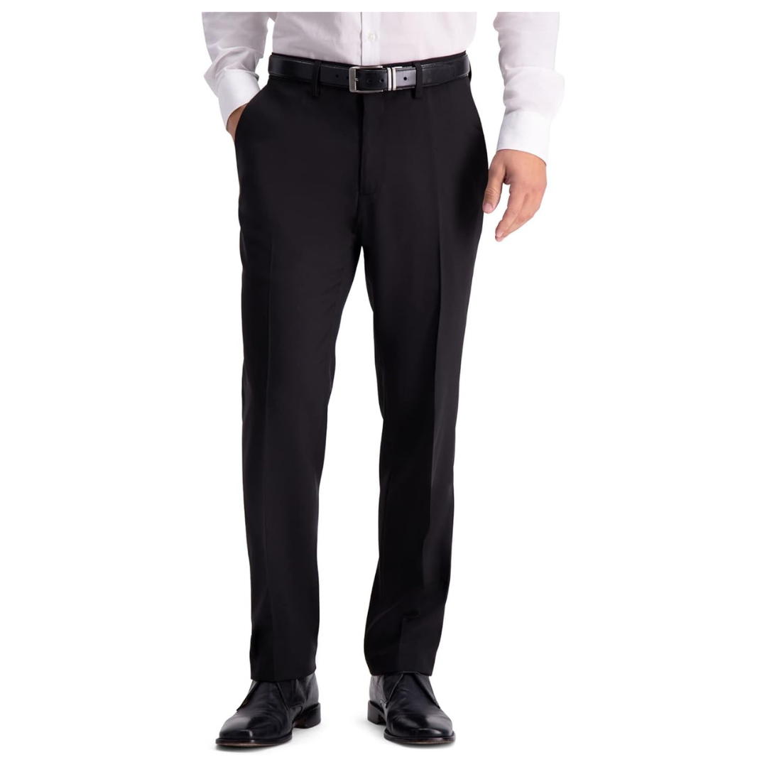 Kenneth Cole Reaction Men's Modern Fit Flat Front Dress Pants