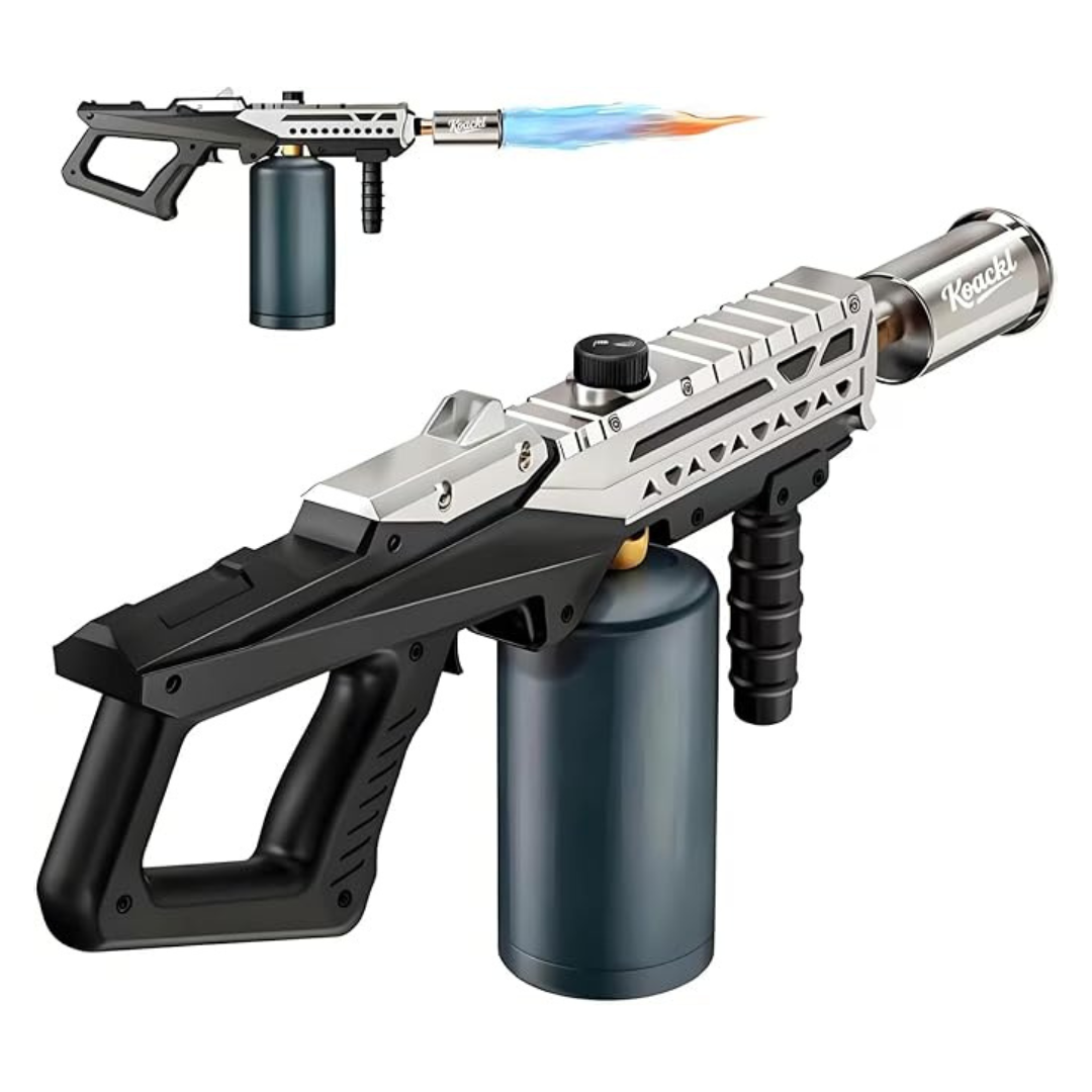 Koackl Propane Torch Adjustable Flame Thrower Gun