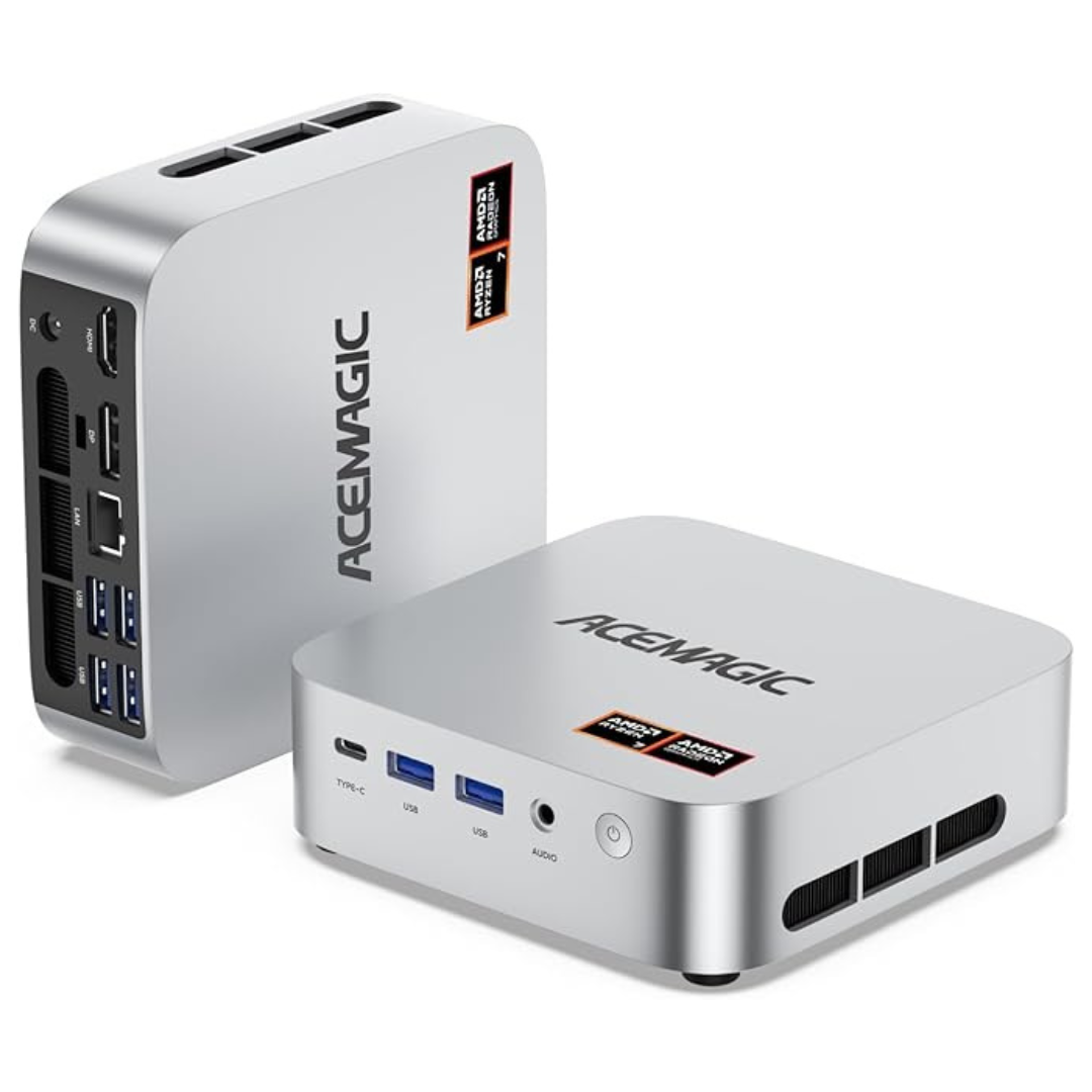 Acemagician W1 Mini Gaming Desktop (Ryzen 7 8745HS / 32GB RAM / 1TB SSD)
