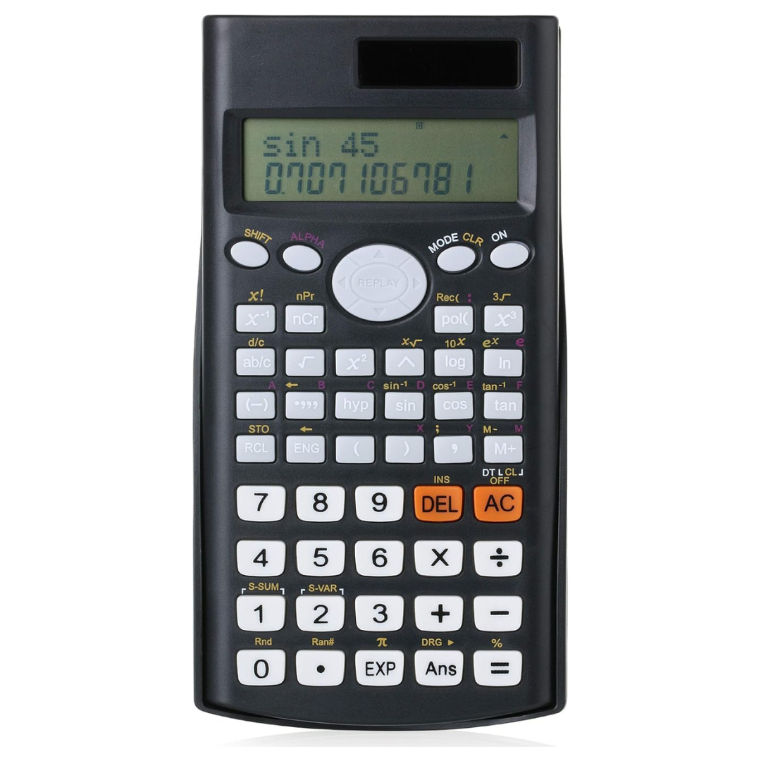 Mr. Pen Solar Powered 2 Line Display Scientific Calculator