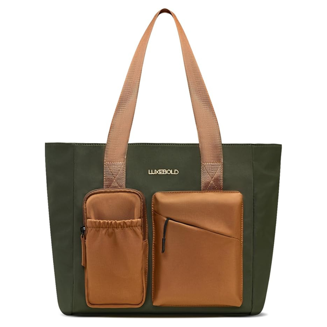 Water Resistant Multiple Pockets Shoulder Handbags (Various)