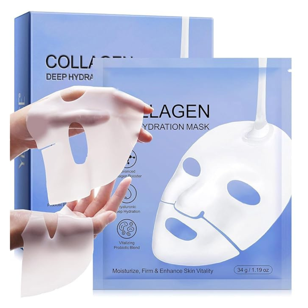 6-Pack Deep Hydrating Anti Wrinkle Facial Mask