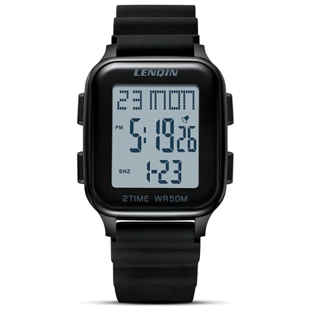 Men's Ultra Thin Minimalist Sports Digital Watch