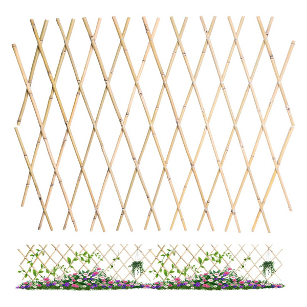 48" x 72" Jollybower Expandable Bamboo Trellis