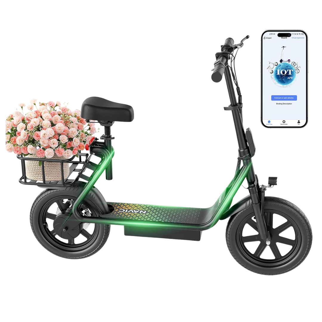 21-27Mile Range Top Speed 22Mph 500W Motor Electric Scooter