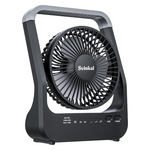 Battery Powered 10000mah 180º Rotation Portable Desk Fan