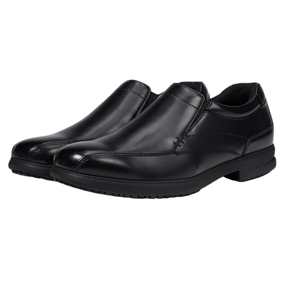 Nunn Bush Men's Sanford Slip Resistant Slip-on Shoes