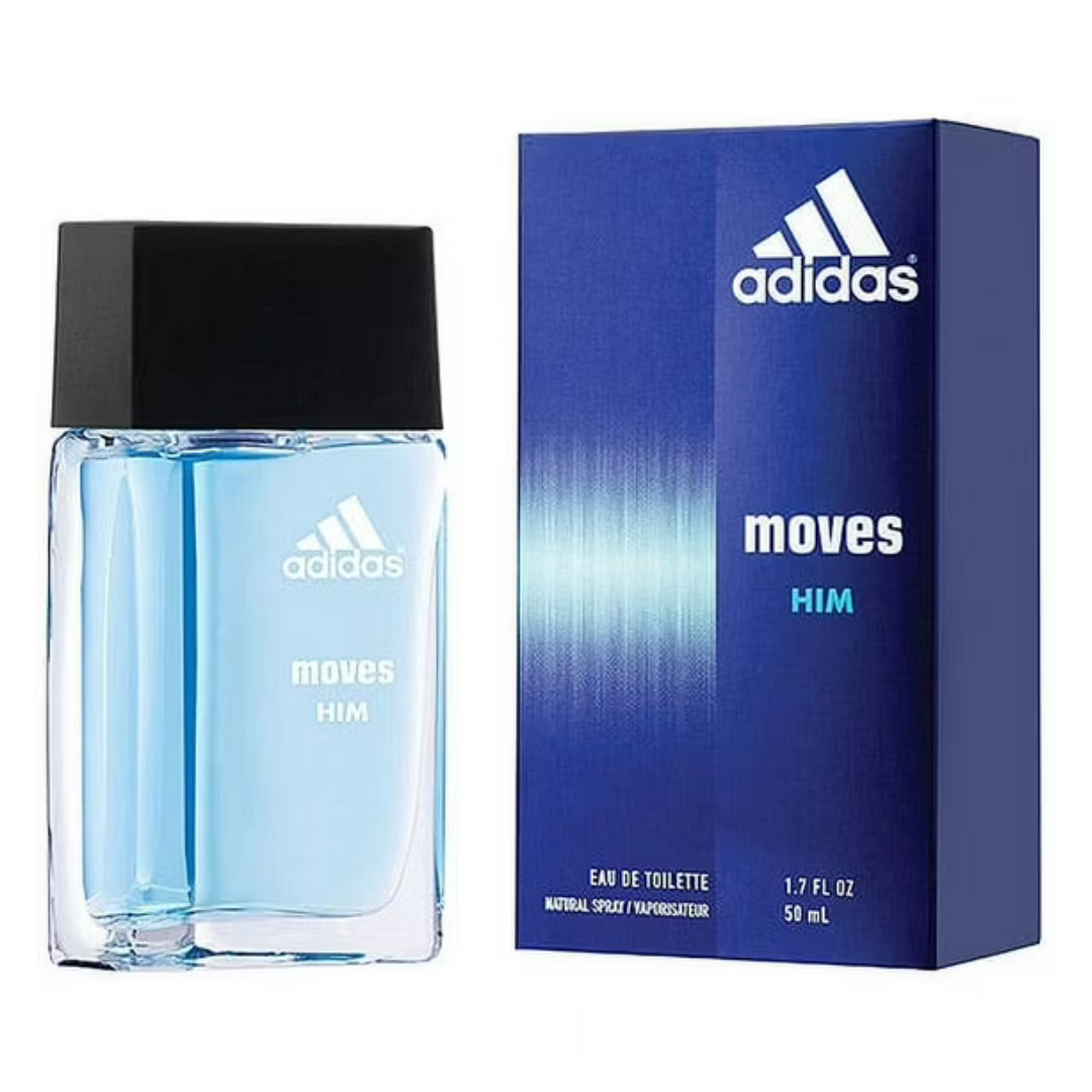 1.7 fl oz Adidas Moves For Him Eau de Toilette Spray
