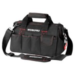 Workpro 12" Close Top Wide Mouth Storage Tool Bag