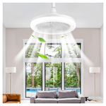 Socket 180º Adjustment Small Electric Ceiling Fans With Lights