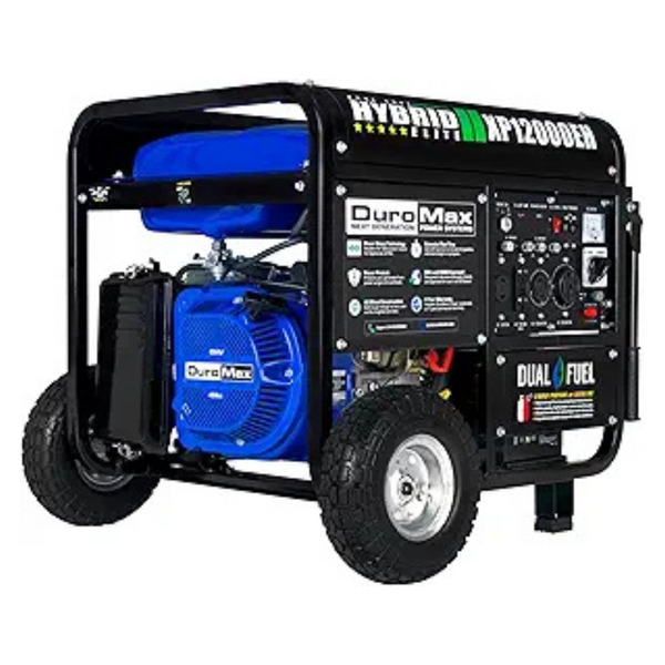 DuroMax XP12000EH 12000 Watt Dual Fuel Portable Generator