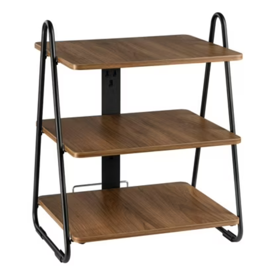 MPM 3 Tiers Industrial Style Storage Rack with Cable Management