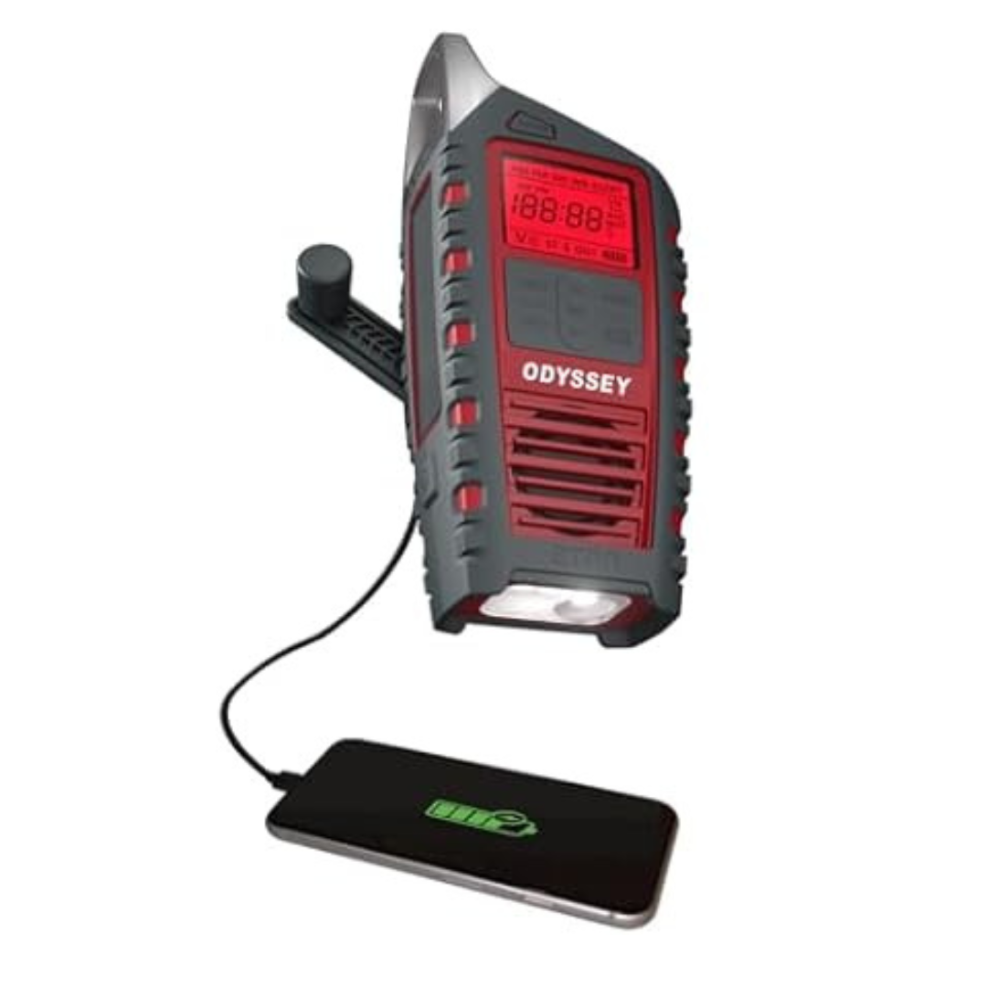 Eton Odyssey NOAA All Band Bluetooth Emergency Weather Radio