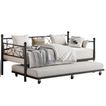 Twin Size Day Bed with Pull-Out Trundle