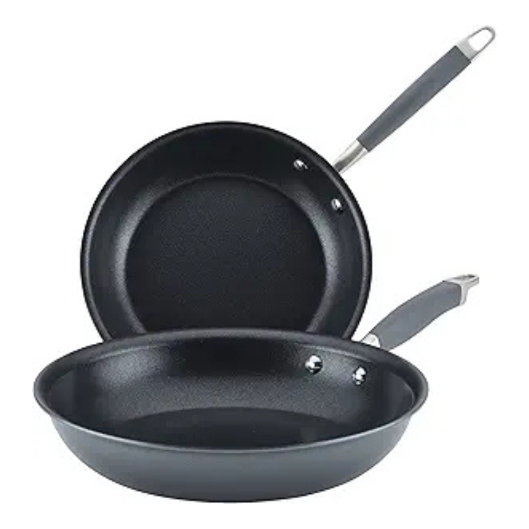 2-Piece Anolon Advanced 10.25" & 12.75" Nonstick Skillets Set