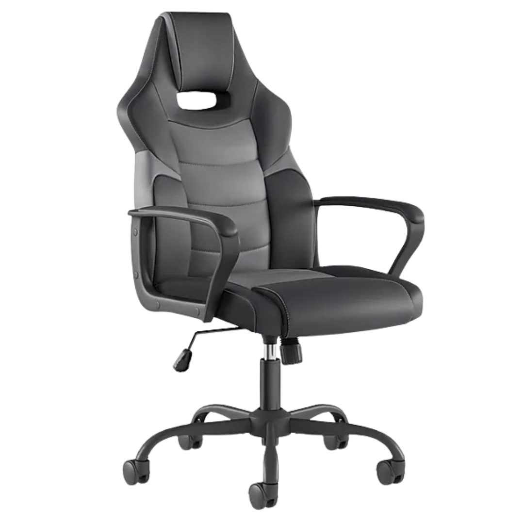 Staples Emerge Vector Luxura Faux Leather Gaming Chair