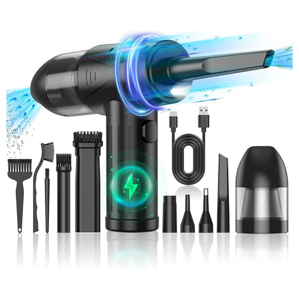 Electric 110000RPM 2-In-1 Air Duster And Vacuum Cleaner