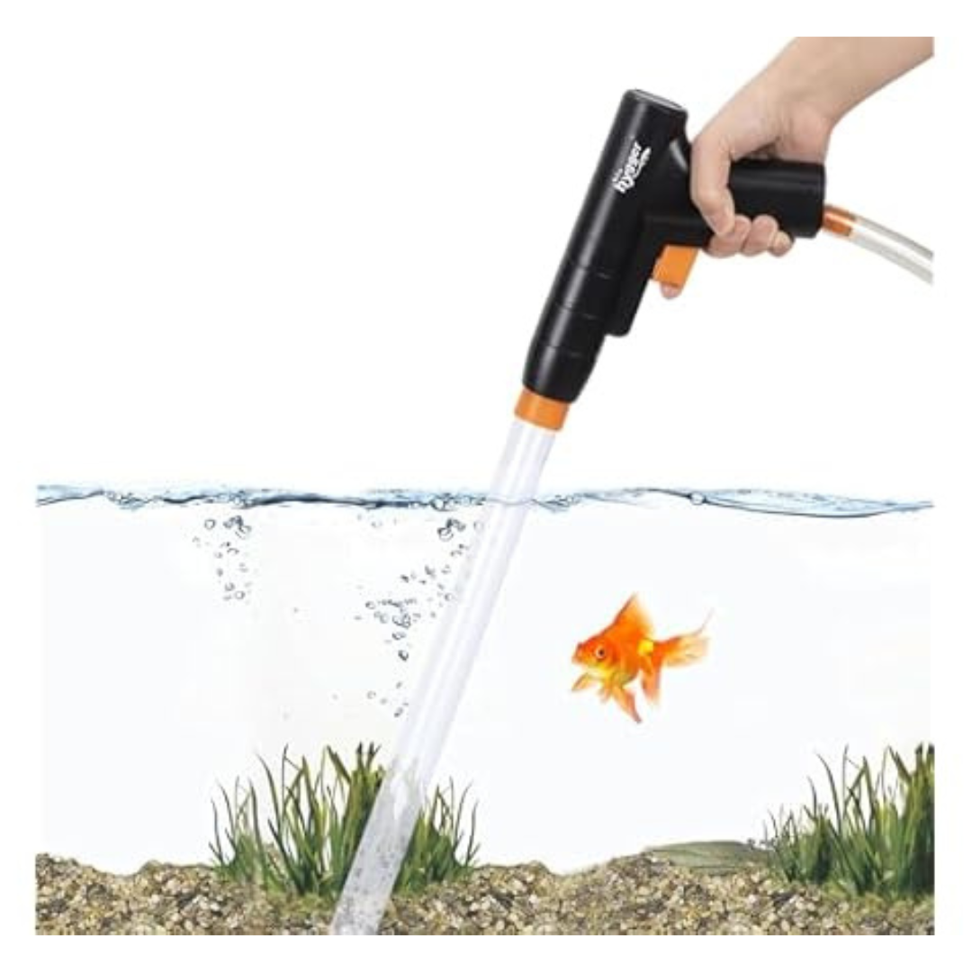 Hygger Aquarium Gravel Button Fish Water Cleaner Kit