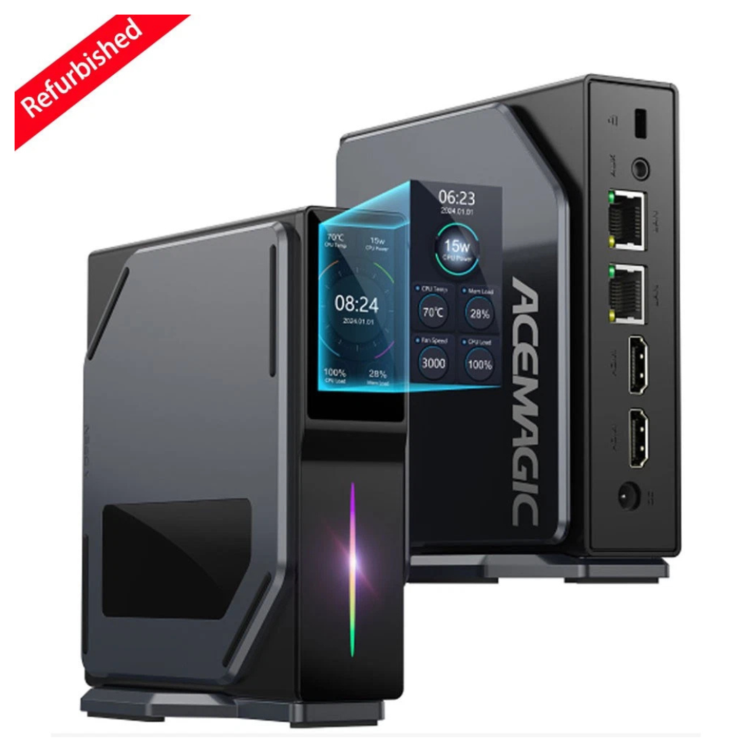 Acemagic S1 Desktop (Alder Lake-N97 / 16GB RAM / 512GB SSD UHD Graphics) [Certified Refurb]