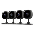 4-Pack Tapo 1080P Indoor Security Camera With Motion Detection