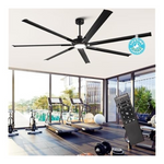 100" 7 Aluminum Blades Ceiling Fans With Lights & Remote