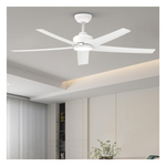 ocioc 52" Modern 5 Blades Ceiling Fans With Lights