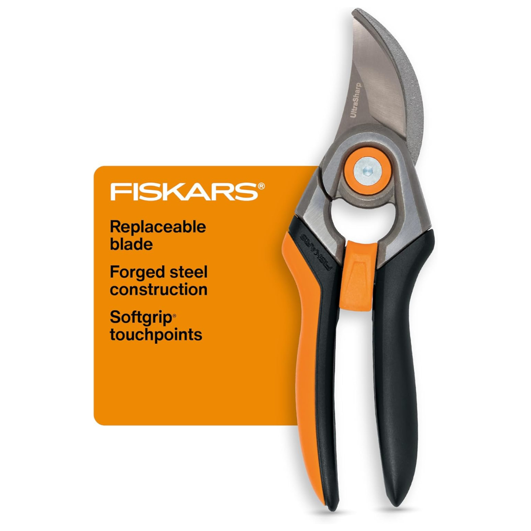 Fiskars Forged Pruning Shears With Replaceable Blade