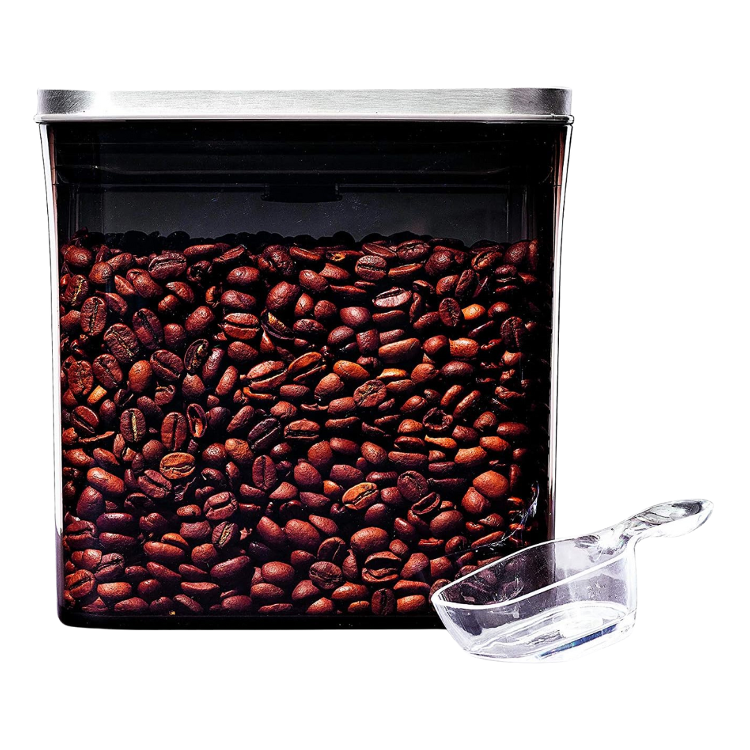 OXO Steel POP Coffee Container With Scoop- 1.7 Qt For Coffee