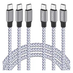 3-Pack TAKAGI USB C to USB C Cable,Type C Charger Fast Charging Cable