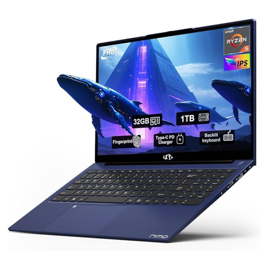 Nimo 15.6" FHD Laptop (Ryzen 5 3500U / 32GB RAM / 1TB SSD)