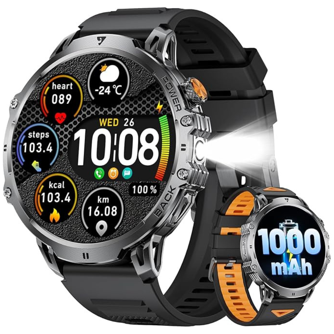 Benyar Smart Men's Military Smartwatch (2 Color)