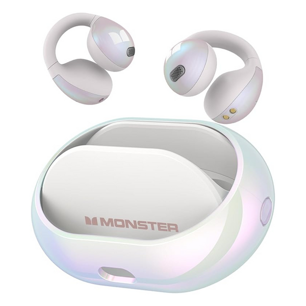 Monster Waterproof Open Ear AC600 Bluetooth Clip-On Earbuds