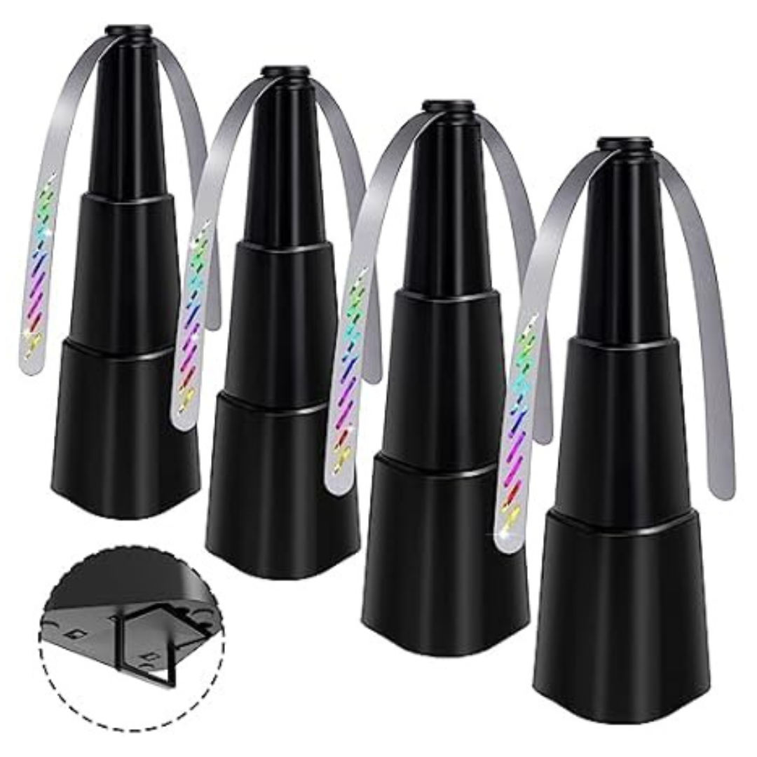 4-Pack Ktdrjn Portable Batteries Powered Outdoor Picnic Fan Table